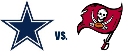 Cowboys vs. Buccaneers Cowboys at Buccaneers